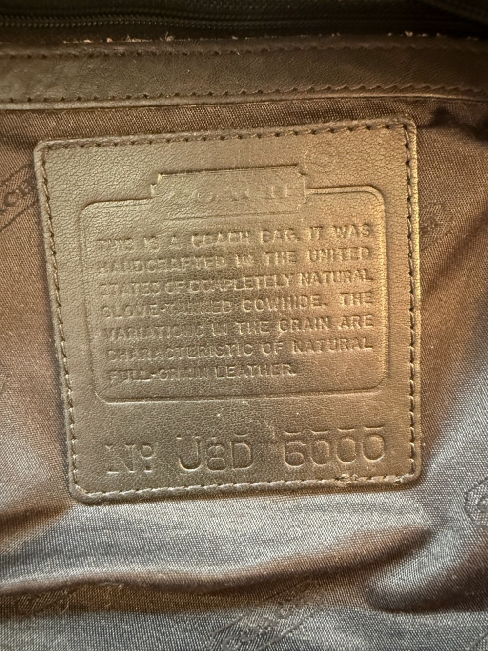 Coach Chelsea Zip Shoulder Bag Style 6000 Black USA - Picture 4 of 12